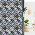 thumbnail image 1 of 1PC Mandala Pattern Decorative Window Film, Decorative Window Film, Frosted Glass, Static, Window Sticker, Privacy Protection, 1 of 4