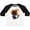 Baseball White and Black, variant on Inktastic Halloween Cat, Cute Cat, Black Cat, Witch Hat Boys or Girls Toddler T-Shirt