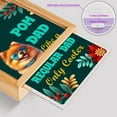 thumbnail image 4 of Pomeranian Dad Like a Regular Dad Only Cooler Happy Father's Day Acrylic Plaque with Wood Photo Frame Box Pom Dog Lover Gifts Light Box - 02007, 4 of 5
