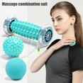 thumbnail image 3 of Foot Massager Massage Roller Yoga Massage Ball Plantar Fascia Roller Muscle Relaxation for Sport Fitness Balls Body Exercise Set (Type 17), 3 of 7