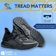 Shoes For Crews Gia, Women's Slip Resistant Work Shoes, Water Resistant, Black