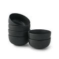 thumbnail image 3 of JoyJolt Mesa 18pc Stoneware Dinnerware Set - Matte Black, 3 of 22
