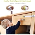 thumbnail image 3 of Green Child Safety Closet Doors,6 PCS Safety Latches, 3 of 4