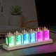 thumbnail image 1 of Nixie Tube Reloj Despertador Digital RGB Multifunción, Tubo Luminoso, Reloj de Escritorio RGB Necesario para Montar para Decoración Del Hogar, Oficina Blanco Macarena reloj de tubo nixie, 1 of 8