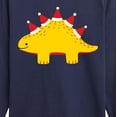thumbnail image 3 of Instant Message - Christmas Dino  - Kids Long Sleeve Tee, 3 of 6