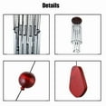 thumbnail image 4 of Large 27 Tubes Windchime Chapel Bells Wind Chimes Outdoor Garden Home Decor Gift, 4 of 6