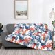 thumbnail image 2 of Fotbe Red Lobster Manta de Franela con Estampado, Manta Ultrasuave para Cama, Sofá, Auto, Hipoalergénica y Antibolitas-60"x50", 2 of 6