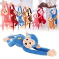 thumbnail image 1 of HUASHENG Jouet en Peluche Singe Poupée Singe Mignon Singe à Longs Bras Singe Anti-Collision Oreiller Singe Singe de Rideau, 1 of 5