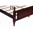 thumbnail image 2 of Classic Cherry Queen Bed with Upholstered Headboard and Panel Footboard, 2 of 26