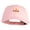 Pink, variant on Princess Crown Embroidered New Deluxe Cotton Caps - Red OSFM