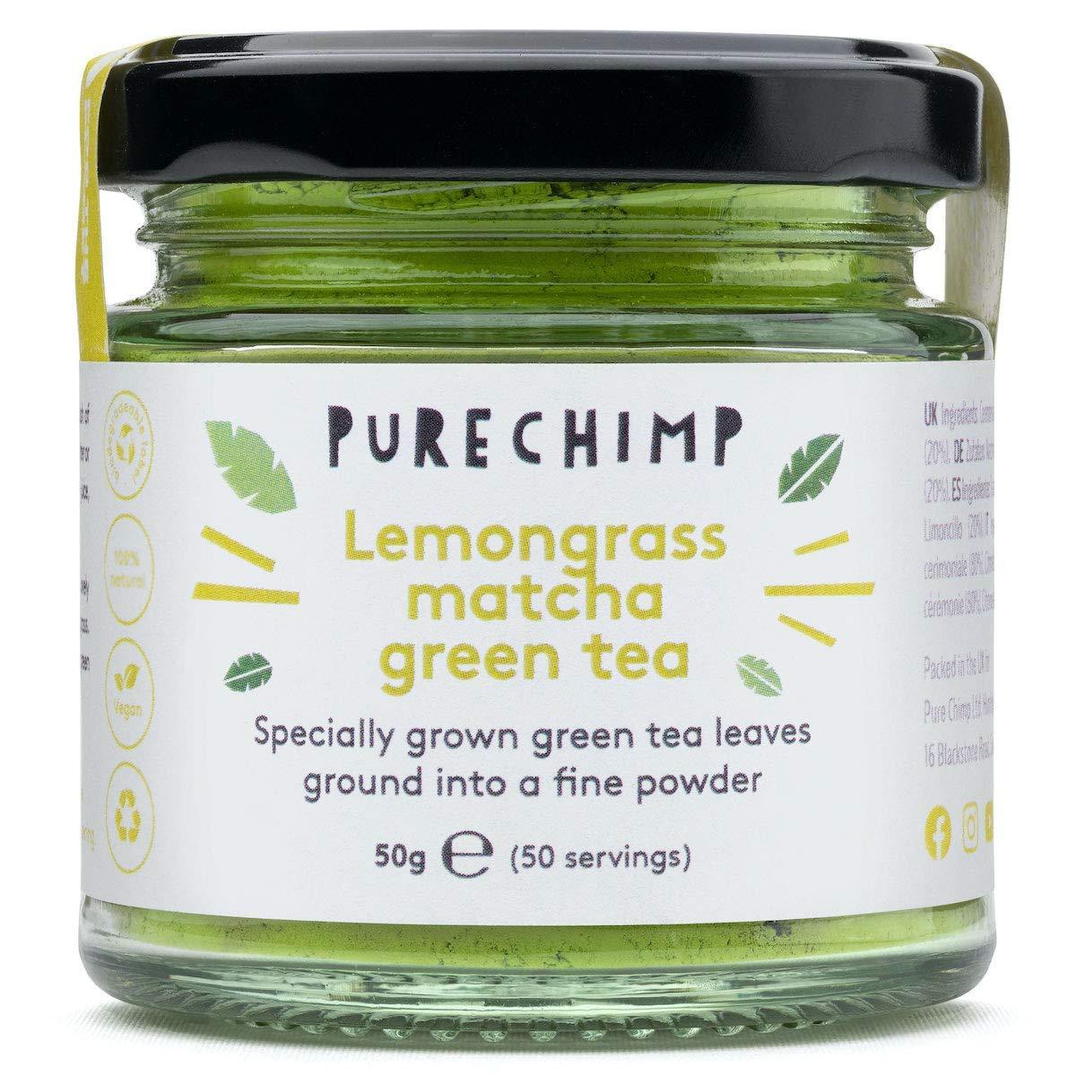 1296円 印象のデザイン Cinnamon Matcha Green Tea Powder 50g 1.75oz by PureChimp Ceremonial Grade from Japan Pesticide-Free Recyclable Glass Jar Aluminium Lid