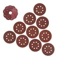 thumbnail image 4 of Disques de Ponçage, 100 Pcs Disques de Ponçage Ronds en Papier de Sable 5 Pouces 8 Trous Robustes et Résistants, 4 of 8