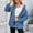 Light Blue#2, variant on 50% Off Clear! Viikei Womens Denim Jackets Plus Size Denim Jackets for Women Clearance Casual Turndown Collar Long Sleeve Loose Denim Jacket Coat