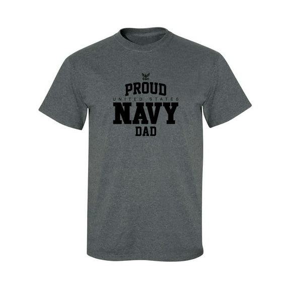 Proud United States Navy DAD Adult Short Sleeve T-shirt