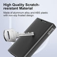 thumbnail image 2 of SharkTRUE Portable Aluminum Memory Cards Box Storage Box Case. F5D3 H2I9 Z9P7 Z9K8 Z5, 2 of 8
