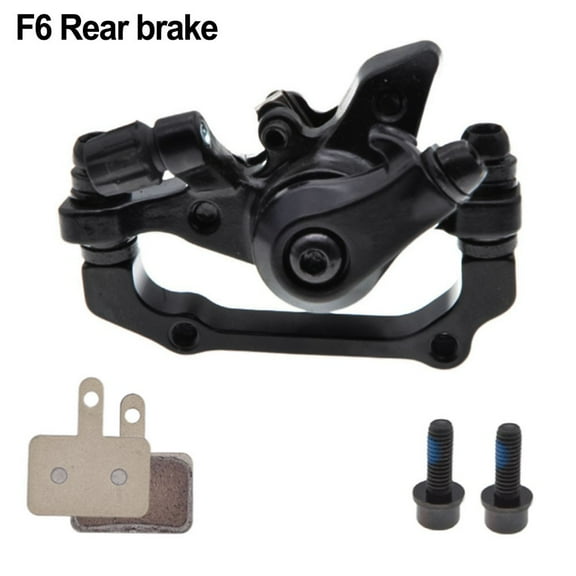 Electric Bike Mechanical Disc Brake Caliper Set Front And Rear 160Mm Rotor Compatible Aluminum Alloy For Mountain Road Folding E-Bikes Rear Brake