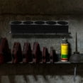 thumbnail image 3 of BRIGHTFUFU 1 Set Garage Wall Organizer Black Metal Tool Rack for Household Use, 3 of 8