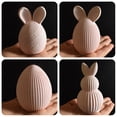 thumbnail image 3 of DIY Easter Striped Egg Candle Silicone Mold – Reusable Non-Stick Mold for Making Easter Candles, Soaps, Plaster Crafts & Home Decor, 3 of 3