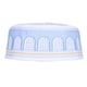 thumbnail image 2 of Sombrero musulmán Adoración islámica Oración Bordado Arabia Saudita Sombreros Poliéster Algodón Azul58, 2 of 5