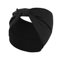 Women's Stiff Knit Sports Headband For Exercise With Wicking Function Elastic Band And Detachable Head Wrap 90s Hair Bands Versatile Lightweight Sports Headband Sweat Head Bands Stretch Men Headbands