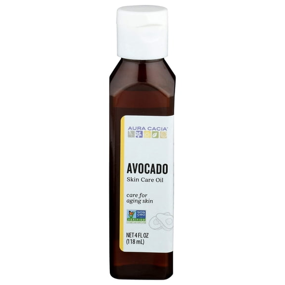 Aura Cacia Pure Aromatherapy Natural Skin Care Oil, Avocado - 4 Oz