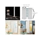 thumbnail image 2 of Juego de 2 paneles Adam azul claro, 100 % opacos, oscurecimiento total, privacidad y cortinas grandes con ojales, 241 cm de largo, para dormitorio, decoración del hogar., 2 of 3