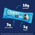 thumbnail image 6 of Quest Crispy Protein Bar, Cookies & Cream Flavor, Protein Rich, Low Sugar, 12 Count, 6 of 8