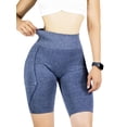 thumbnail image 1 of Short para Mujer con Bolsas Deportivo o Casual Unitalla Stretch Push Up Biker, Running, Gym y Entrenamiento Shores, 1 of 5