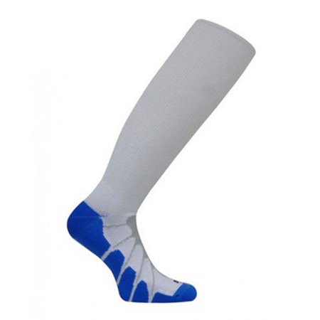 Sox SS 2011 Performance Sports Plantar Fasciitis OTC Knee High Compression Socks, White - Large