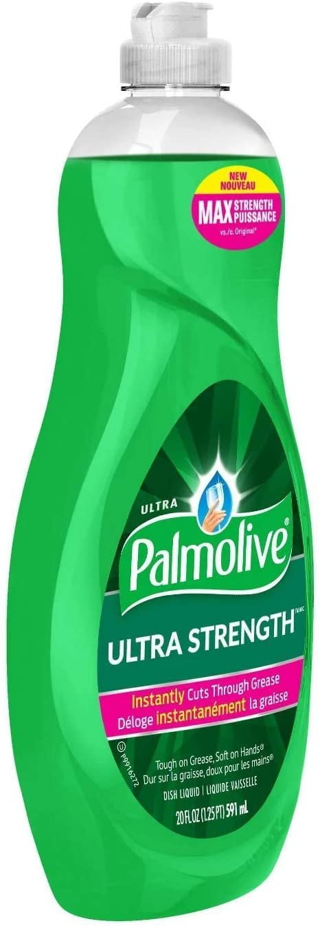 Palmolive Ultra Strength Liquid Dish Soap, Original Scent, 20 Fluid Ounce, 3 Count