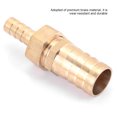 thumbnail image 4 of Barb, Brass Barbed Hose Fittings Fastener Barb Tail Reducer Reducing Plug Connector, 4 of 8