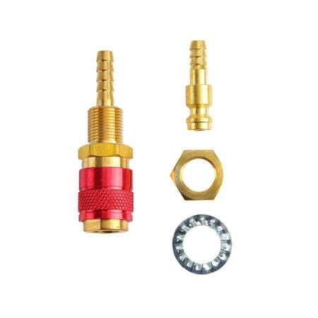 

1Pcs 6Mm Water Cooled Quick Connector For Wp 9 17 18 26 Tig Welding Torch