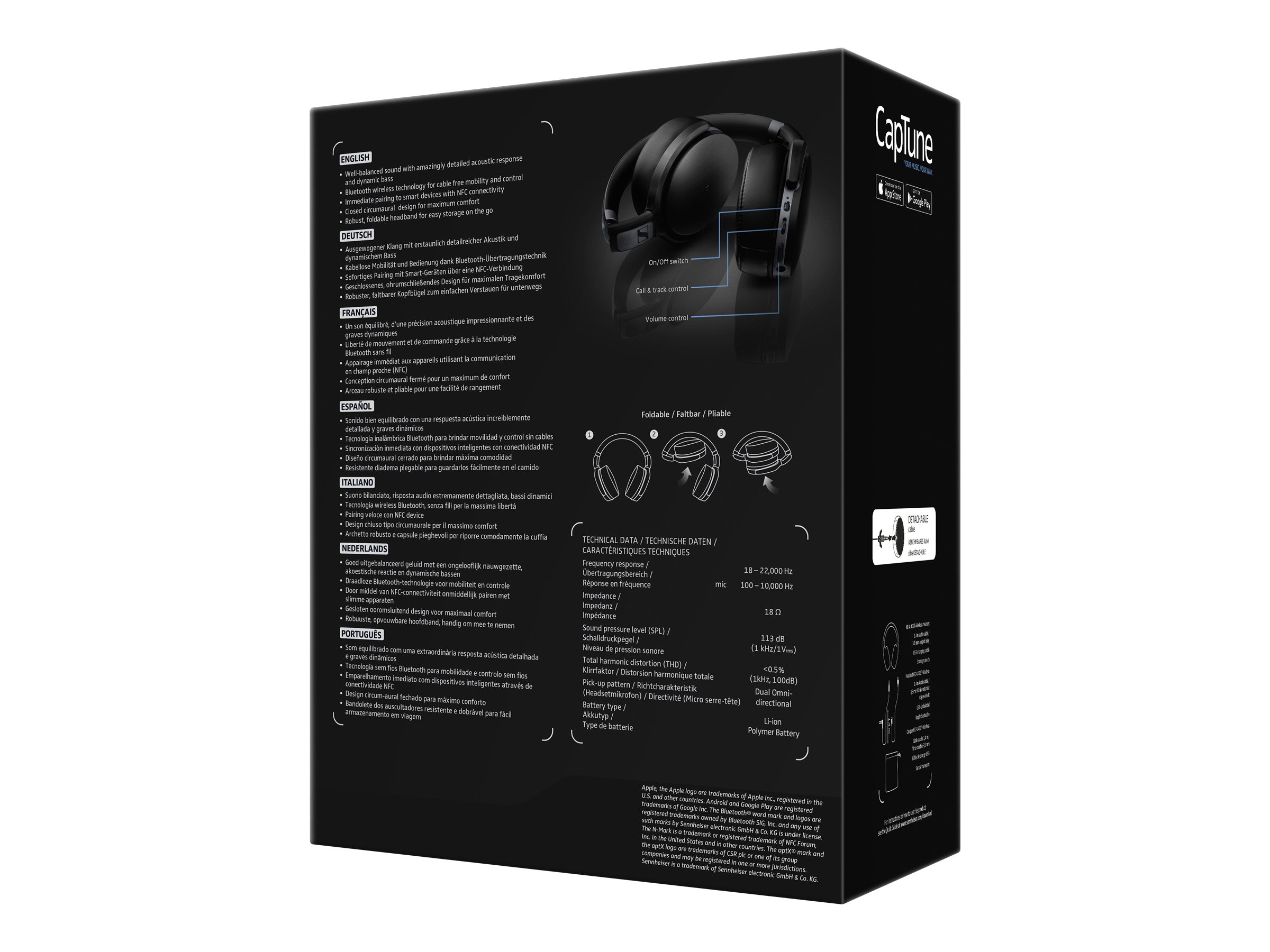 sennheiser hd 4.40 microphone pc