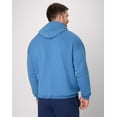 thumbnail image 6 of Men's Hanes® EcoSmart Fleece Pullover Hoodie Color: Denim Blue Size: XL, 6 of 8