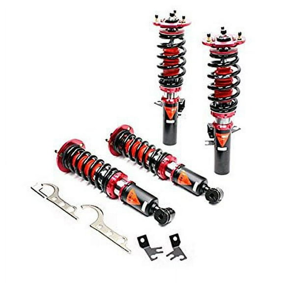 Godspeed ( MMX2640 ) BMW 5 SERIES 81-88 (E28) GODSPEED PROJECT MONOMAX COILOVER SUSPENSION W/ Front camber plate   40 precise levels of damper adjustment Shocks