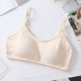 thumbnail image 4 of 1pc Big Girls Bra Comfort Seamless Padded Training Bra for Girl Teens with Adjustable Straps Pull-on Design for 10-16 Years, 4 of 6