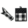 thumbnail image 1 of 1 Set Creative Microwave Glove Set Heat-resistant Glove Placemat Kitchen Supply, 1 of 9