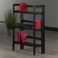 thumbnail image 2 of Winsome Terry 3-Tier Solid Wood Stackable and Folding Book Shelf in Black, 2 of 12