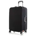 thumbnail image 1 of Luggage Cover Protective Suitcase Trolley Case Dust Cover 18 To 28 Inch Golden Flower Series Pattern Elastic Travel Protective Black M, 1 of 6