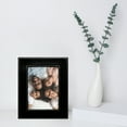 thumbnail image 2 of Neil Enterprises Inc. 4x6 Black w/White Stitching Easel Picture Frames - Pack of 12, 2 of 3