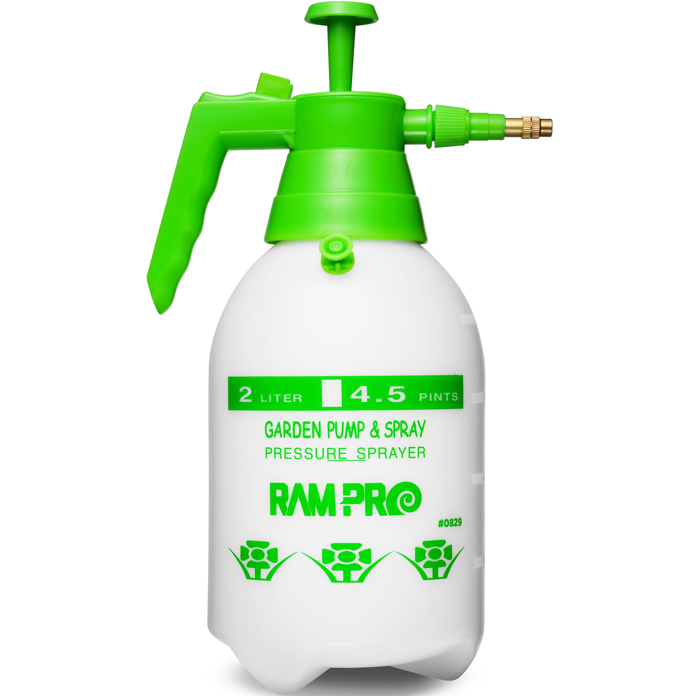 8L Litre Manual Pressure Sprayer Bottle Manual Pump Spray Weed Killer Garden Ltr 