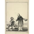 thumbnail image 3 of Francisco de Goya 14x18 Black Modern Framed Museum Art Print Titled - Contemptuous of the Insults (1816-1820), 3 of 5