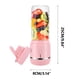 thumbnail image 2 of Licuadora exprimidor recargable USB portátil | 400ml Gran Capacidad | Mezcla de seis cuchillas de alta velocidad de 360 grados | Mini batidora compacta | Fácil de limpiar | Para Viajes Home Office, 2 of 2