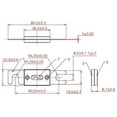 thumbnail image 5 of Baomain ANL Fuse ANL-60 60 Amp 60A for Car Vehicles Audio System Sheet Gold Tone 2 Pack, 5 of 5