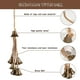 thumbnail image 3 of 1 campana de bruja, campanilla de viento de Metal, adornos colgantes, campana de protección para porche, hogar, jardín, decoración de ventanas (48 mm), 3 of 5