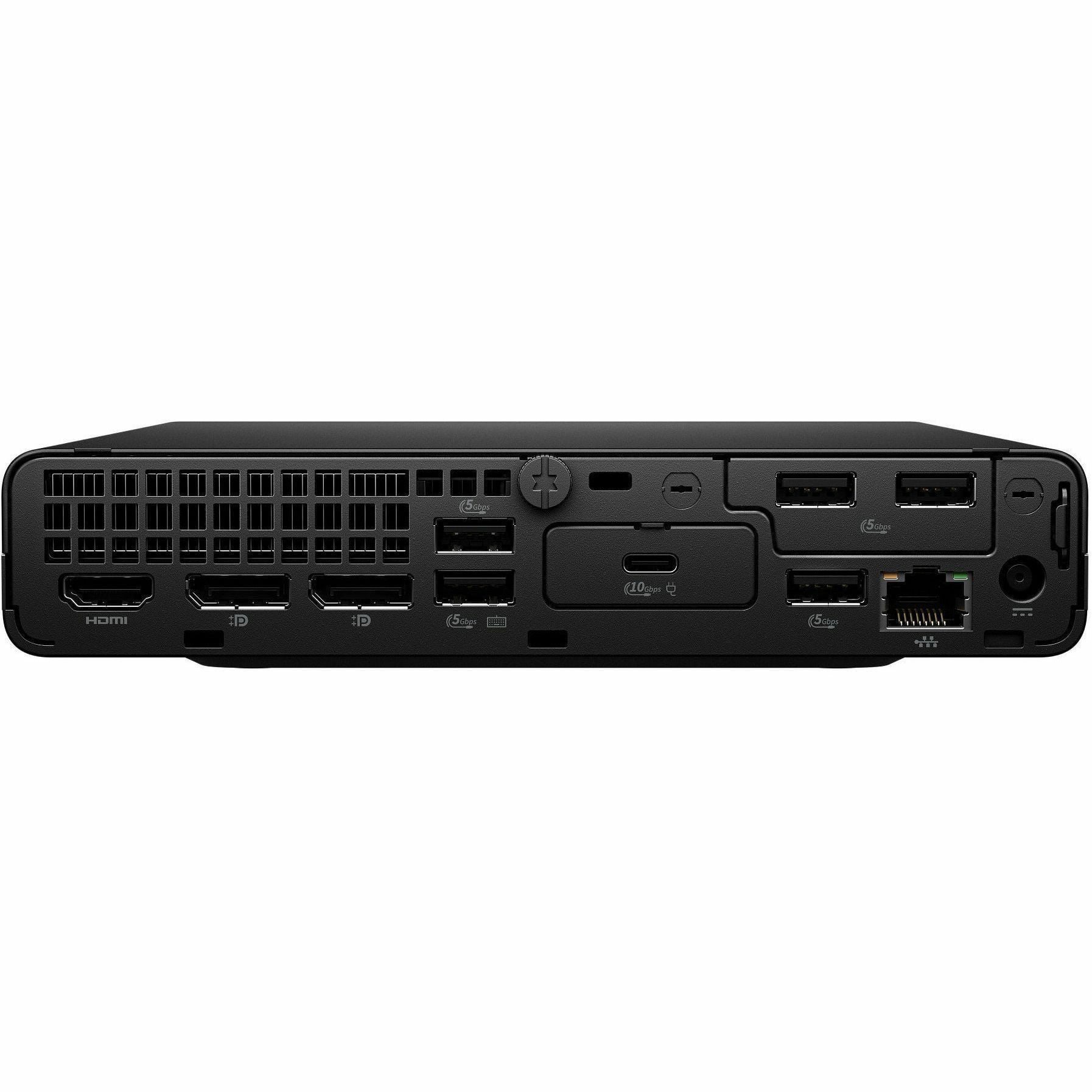 HP ProDesk 4 G1i Desktop Computer - Intel Core Ultra 7 265T - vPro Technology - 64 GB - 1 TB PCI Express NVMe SSD - Mini PC - Jack Black - Intel Q870 Chip - Windows 11 Pro - Intel DDR5 SDRAM - Wi-F...