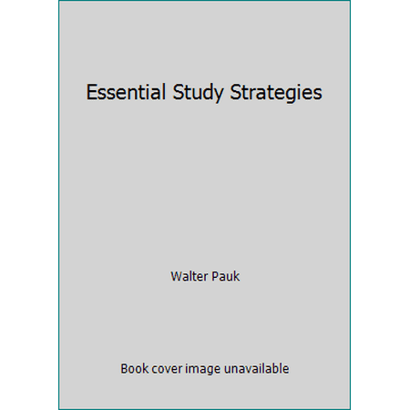 Essential Study Strategies, Used [Paperback]