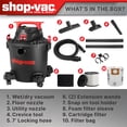 thumbnail image 3 of Shop-Vac 8 Gallon 6.0 Peak HP Wet/Dry Vacuum, 3 of 14
