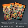 thumbnail image 3 of Rome Vertical Cityscape Vibrant Graphic Painting Italian City Architecture Bold Colours Artwork Framed Wall Art Print A4, 3 of 5