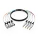 thumbnail image 1 of Snake Cable PRORECK, audio blindado de 4 canales, 3 m, TRS a XLR, 1 of 6